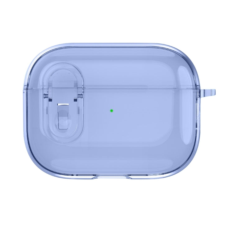 For AirPods Pro 2 Ice Crystals Shockproof Earphone Protective Case(Blue)