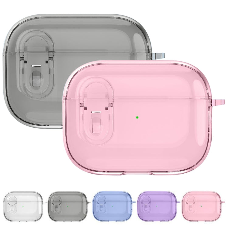 For AirPods 3 Ice Crystals Shockproof Earphone Protective Case(Purple)