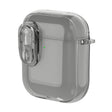 For AirPods 1 / 2 Ice Crystals Shockproof Earphone Protective Case(Grey) - For AirPods 1/2 by PMC Jewellery | Online Shopping South Africa | PMC Jewellery | Buy Now Pay Later Mobicred