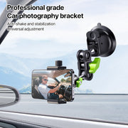 Single Suction Cup Pea Clamp Arm Holder 23cm with Elastic Phone Clamp