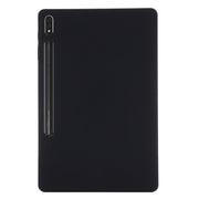 For Samsung Galaxy Tab S9 FE+ / S10+ Pure Color Liquid Silicone Shockproof Tablet Case(Black)