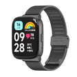 For Redmi Watch 3 Lite / Watch 3 Active Mijobs Milan Buckle Metal Watch Band(Black) - Watch Bands by MIJOBS | Online Shopping South Africa | PMC TechLife | Buy Now Pay Later Mobicred