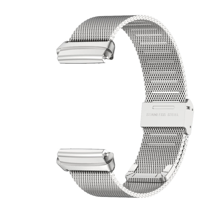 For Redmi Watch 3 Lite / Watch 3 Active Mijobs Milan Buckle Metal Watch Band(Silver)