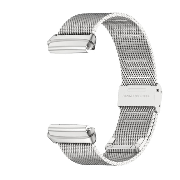 For Redmi Watch 3 Lite / Watch 3 Active Mijobs Milan Buckle Metal Watch Band(Silver)