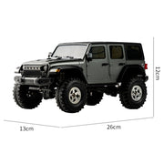 JJR/C C8801 4WD Drive Off-road Climbing Remote Control Vehicle(Grey)