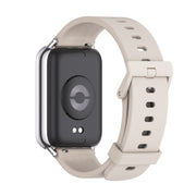 For Xiaomi Smart Band 9 Pro / 8 Pro Mijobs Silicone Breathable Watch Band(Grey+Silver)