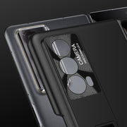 For Honor Magic VS2 GKK Integrated Ultra-thin Shockproof Phone Case with Holder(Black)
