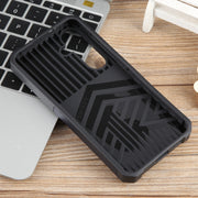 For Samsung Galaxy S24 5G Camera Shield Card Slot PC+TPU Phone Case(Blue)