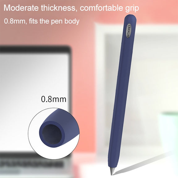 For Huawei M-pencil Stylus Touch Pen Integrated Non-slip Silicone Protective Cover(Gray)