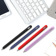 For Huawei M-pencil Stylus Touch Pen Integrated Non-slip Silicone Protective Cover(Gray)