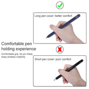 For Huawei M-pencil Stylus Touch Pen Integrated Non-slip Silicone Protective Cover(Fluorescent Color)