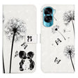 For Honor 90 Lite Oil Embossed 3D Drawing Leather Phone Case(Couple Dandelion) - Honor Cases by PMC TechLife | Online Shopping South Africa | PMC TechLife