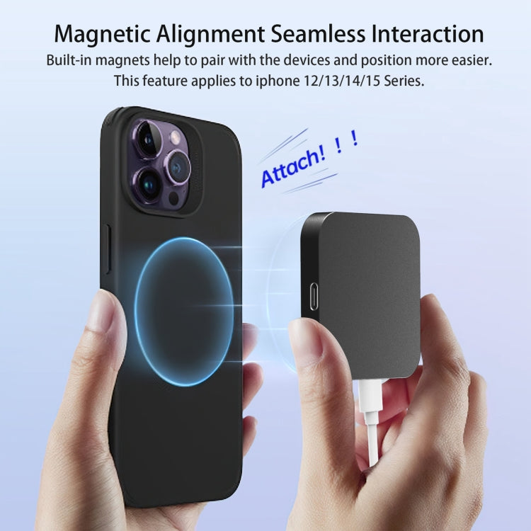 For iPhone / AirPods / iWatch Series 3 in 1 Portable Wireless Charger(Black)