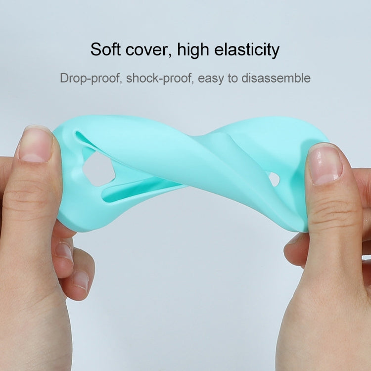 For Apple Magic Mouse 1 / 2 Mouse Silicone Protective Case(Black)