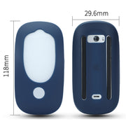 For Apple Magic Mouse 1 / 2 Mouse Silicone Protective Case(Mint Green)