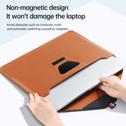 For 13/14 inch Envelope Holder Laptop Sleeve Bag with Accessories Bag(Grey)