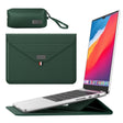 For 13/14 inch Envelope Holder Laptop Sleeve Bag with Accessories Bag(Dark Green) - Other by PMC TechLife | Online Shopping South Africa | PMC TechLife | Buy Now Pay Later Mobicred