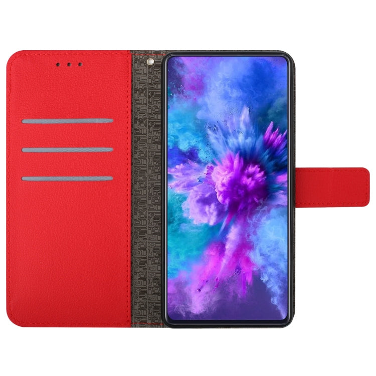 For Google Pixel 9 Rhombic Grid Texture Leather Phone Case(Red)
