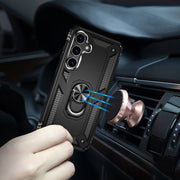 For Samsung Galaxy S24 5G Shockproof TPU + PC Phone Case(Black)