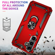 For Samsung Galaxy S24 5G Shockproof TPU + PC Phone Case(Red)