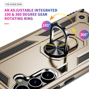 For Samsung Galaxy S24 5G Shockproof TPU + PC Phone Case(Gold)