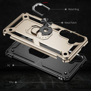 For Samsung Galaxy S24 5G Shockproof TPU + PC Phone Case(Gold)