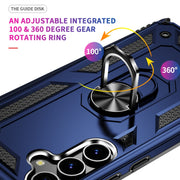 For Samsung Galaxy S24 5G Shockproof TPU + PC Phone Case(Blue)