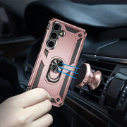 For Samsung Galaxy S24 5G Shockproof TPU + PC Phone Case(Rose Gold)