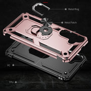 For Samsung Galaxy S24 5G Shockproof TPU + PC Phone Case(Rose Gold)