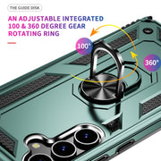 For Samsung Galaxy S24 5G Shockproof TPU + PC Phone Case(Dark Green)