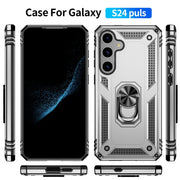 For Samsung Galaxy S24 5G Shockproof TPU + PC Phone Case(Silver)