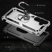 For Samsung Galaxy S24 5G Shockproof TPU + PC Phone Case(Silver)