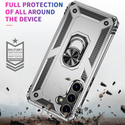 For Samsung Galaxy S24 5G Shockproof TPU + PC Phone Case(Silver)