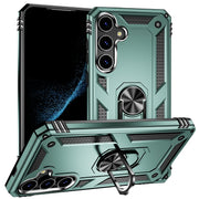 For Samsung Galaxy S24+ 5G Shockproof TPU + PC Phone Case(Dark Green)