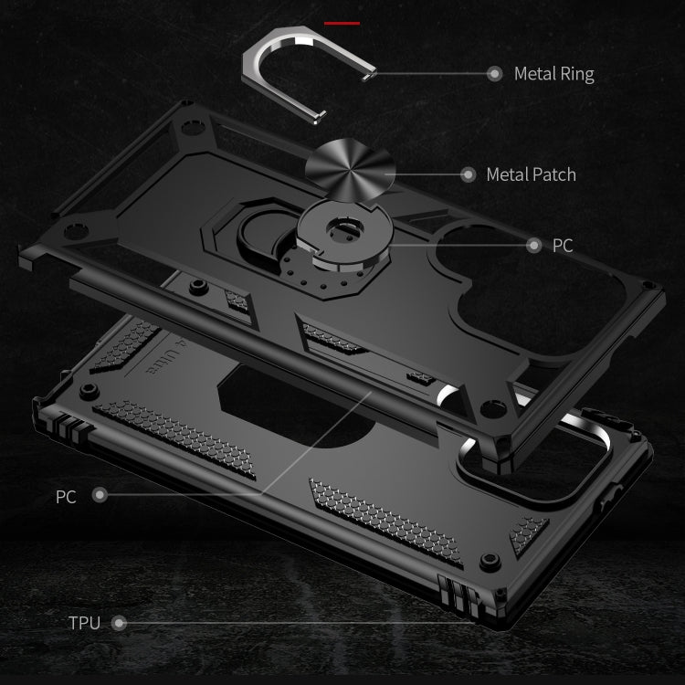 For Samsung Galaxy S24 Ultra 5G Shockproof TPU + PC Phone Case(Black)