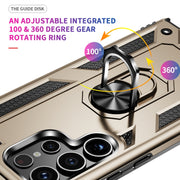 For Samsung Galaxy S24 Ultra 5G Shockproof TPU + PC Phone Case(Gold)