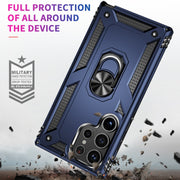 For Samsung Galaxy S24 Ultra 5G Shockproof TPU + PC Phone Case(Blue)