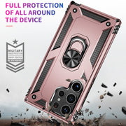 For Samsung Galaxy S24 Ultra 5G Shockproof TPU + PC Phone Case(Rose Gold)