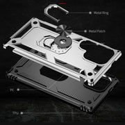 For Samsung Galaxy S24 Ultra 5G Shockproof TPU + PC Phone Case(Silver)
