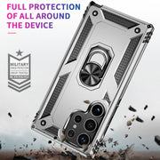 For Samsung Galaxy S24 Ultra 5G Shockproof TPU + PC Phone Case(Silver)