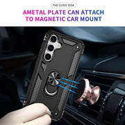 For Samsung Galaxy S25 5G Shockproof TPU + PC Phone Case(Black)
