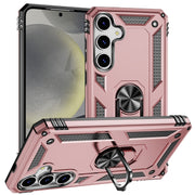 For Samsung Galaxy S25 5G Shockproof TPU + PC Phone Case(Rose Gold)