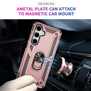 For Samsung Galaxy S25 5G Shockproof TPU + PC Phone Case(Rose Gold)