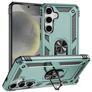 For Samsung Galaxy S25 5G Shockproof TPU + PC Phone Case(Dark Green)