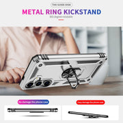For Samsung Galaxy S25 5G Shockproof TPU + PC Phone Case(Silver)