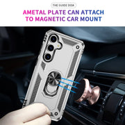 For Samsung Galaxy S25 5G Shockproof TPU + PC Phone Case(Silver)