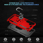 For Samsung Galaxy S25+ 5G Shockproof TPU + PC Phone Case(Red)