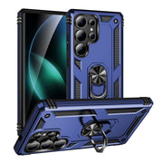 For Samsung Galaxy S25 Ultra 5G Shockproof TPU + PC Phone Case(Blue)