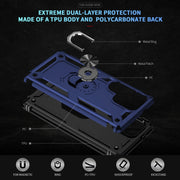 For Samsung Galaxy S25 Ultra 5G Shockproof TPU + PC Phone Case(Blue)