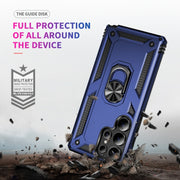 For Samsung Galaxy S25 Ultra 5G Shockproof TPU + PC Phone Case(Blue)